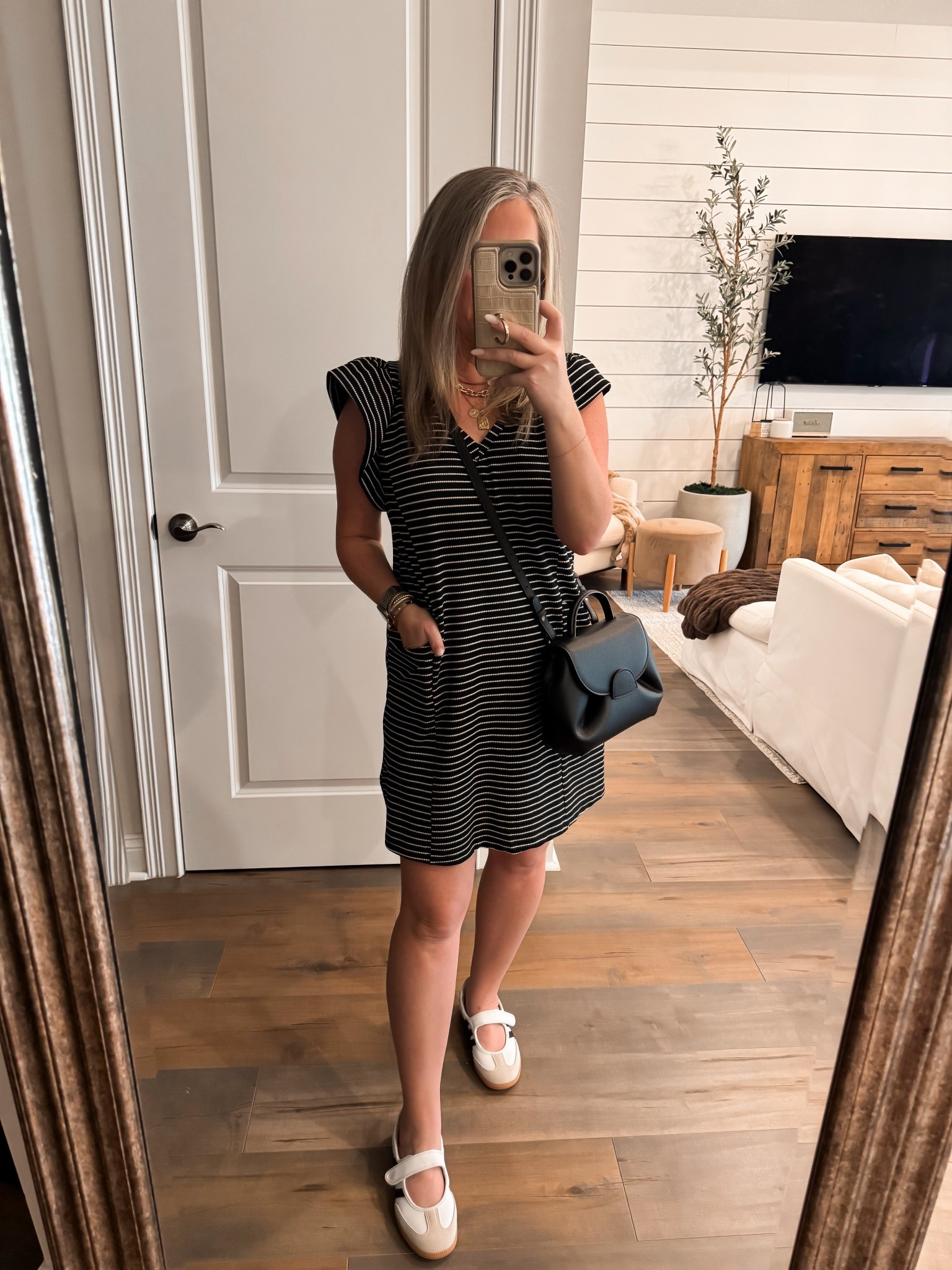 Amazon fashion Amazon finds samba Jane adidas I wear a kids 5.5 (I’m a 6.5) teacher outfit volunteer outfit dress with pockets size small

#LTKFindsUnder50