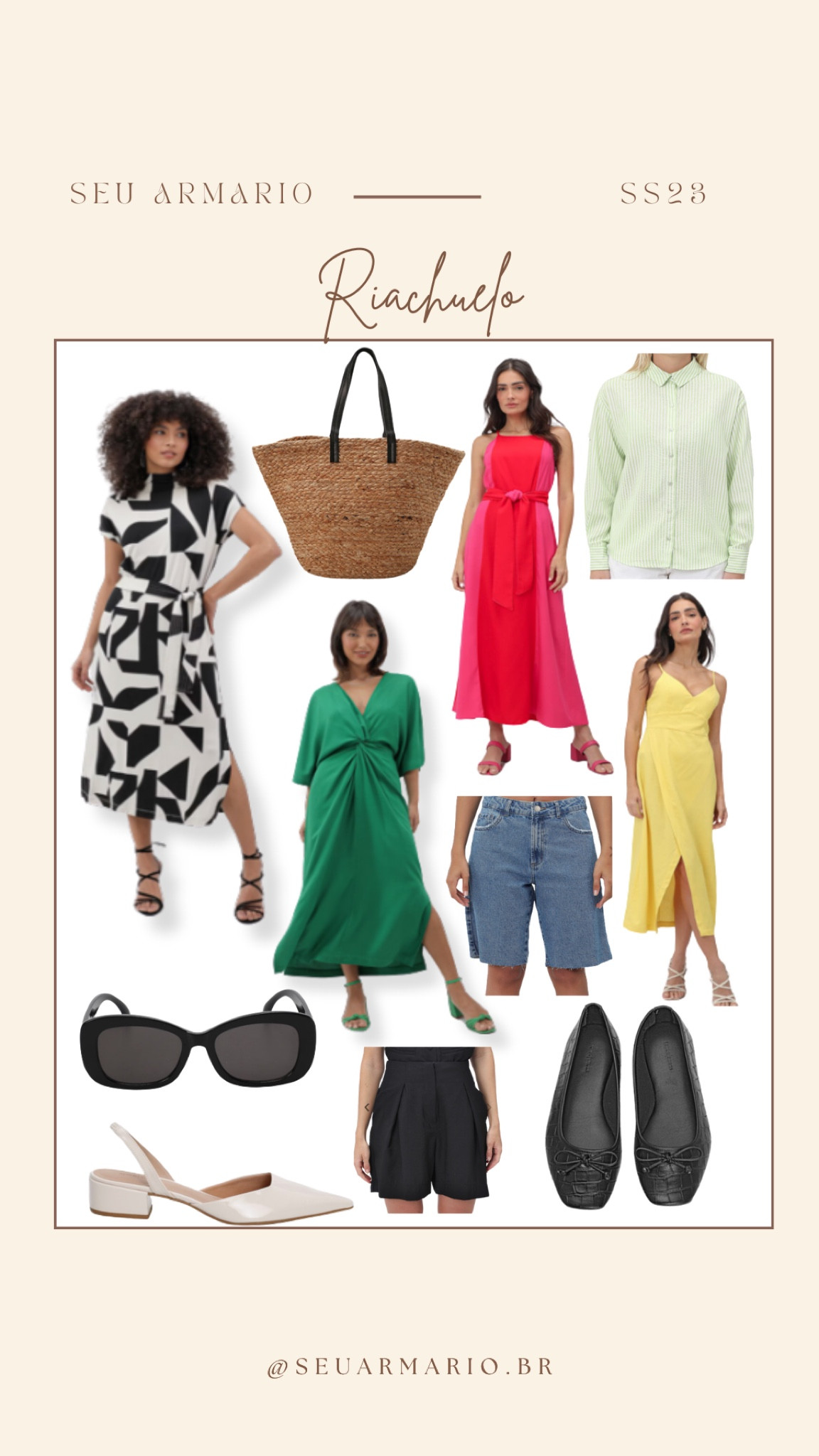 Primavera-Verão Riachuelo 🏝️☀️


#LTKSeasonal #LTKbrasil #LTKworkwear