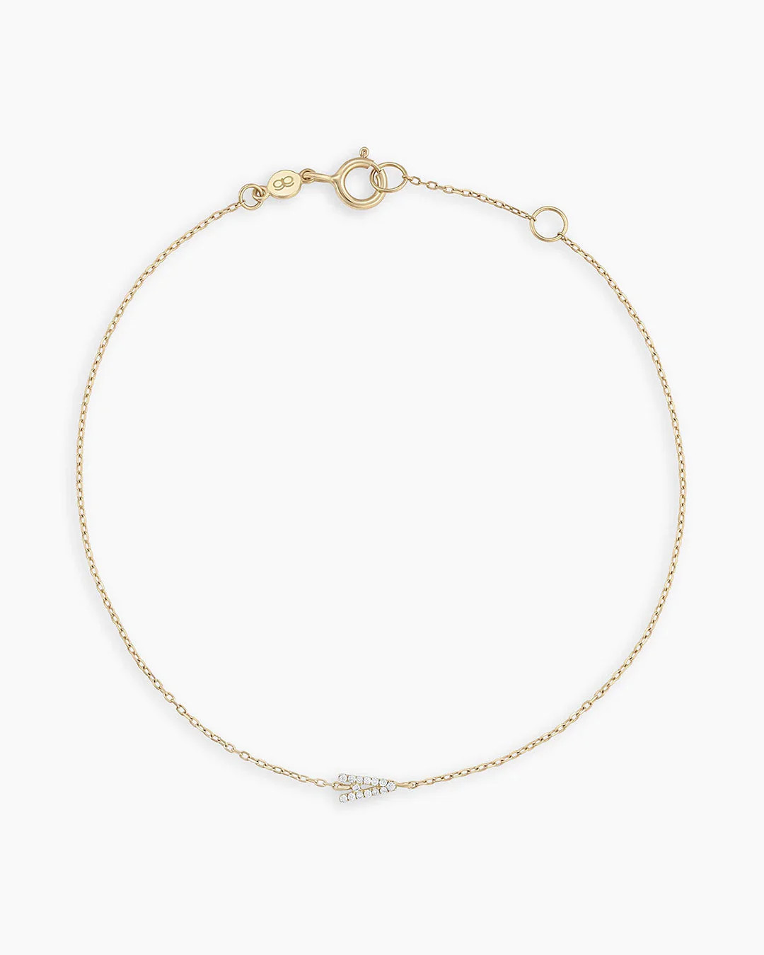 Diamond Pavé Alphabet Bracelet | gorjana