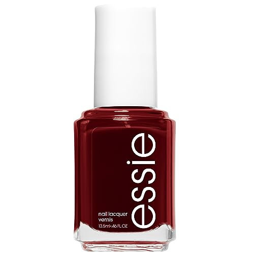 essie Salon-Quality Nail Polish, 8-Free Vegan, Deep Red Wine, Bordeaux, 0.46 fl oz | Amazon (US)