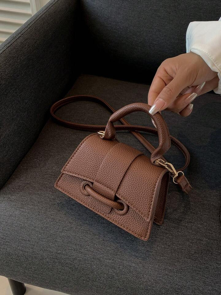 Verstelbaar Casual Modieus Schattig Eenkleurig Boekentas Multi-compartiment | SHEIN