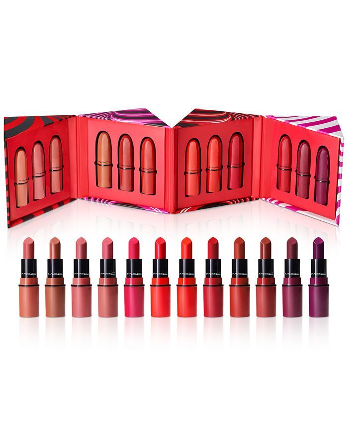 MAC 12-Pc. Hypnotizing Holiday The Ultimate Trick Mini Lipstick Set & Reviews - Makeup - Beauty -... | Macys (US)
