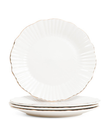 Set Of 4 Zinnia Dinner Plate | TJ Maxx