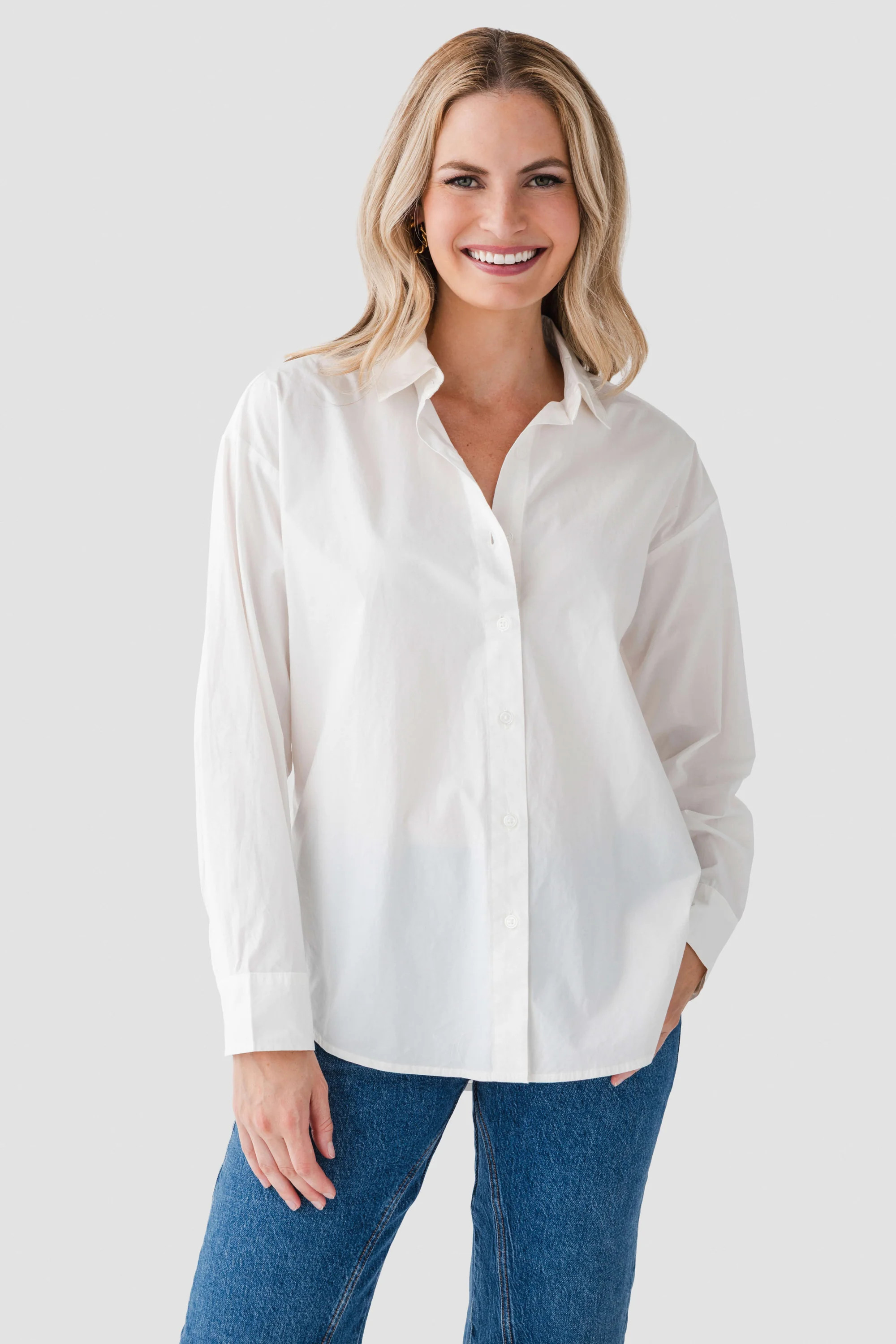 Z Supply Elevated Poplin Top | Social Threads
