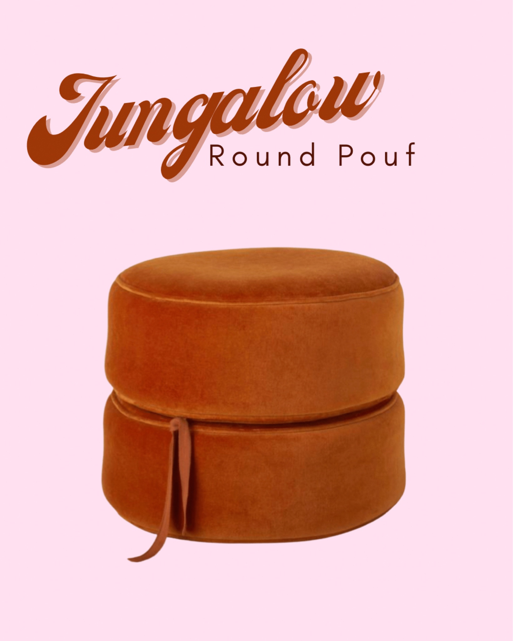 Olivia Round Pouf Rust - Opalhouse designed with Jungalow found at Target 🎯 
-Round indoor pouf brings function and style to your living space
-Soft upholstery with generous filling for comfy seating
-2-tier design with a loop and tie doubles it into 2 small poufs or footrests
-Solid hue brings cheer to your decor


#LTKhome #LTKstyletip #LTKSeasonal