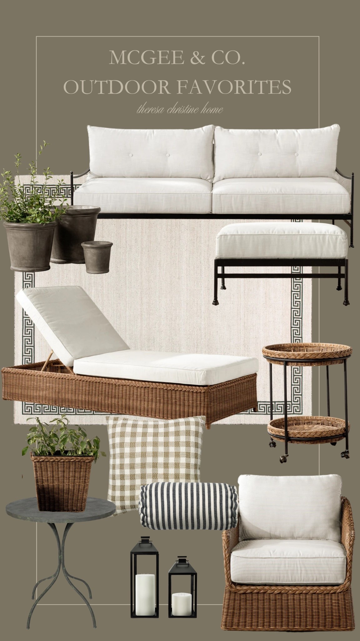 McGee & Co. outdoor finds and favorites 🖤 I love these patio furniture finds and outdoor decor pieces  

#LTKSeasonal #LTKHome