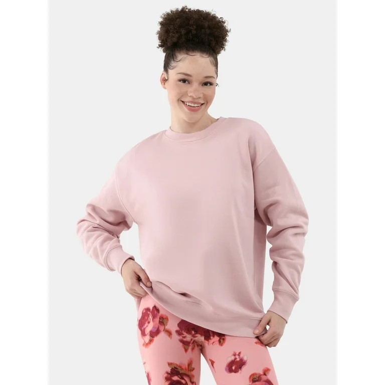 No Boundaries Young Adult Oversized sweatshirts, Women's | Walmart (US)