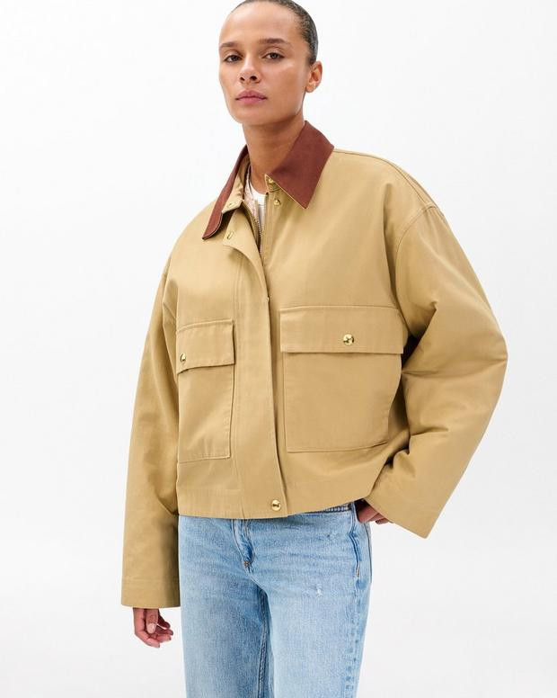 Nonie 2-in-1 Cotton Twill Jacket | rag & bone