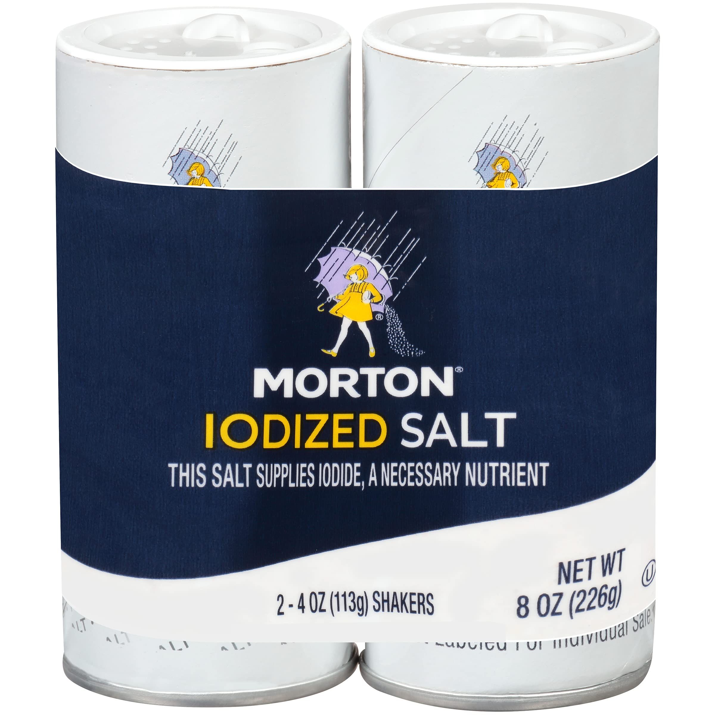 Morton Iodized Salt Shakers - 2 CT | Amazon (US)