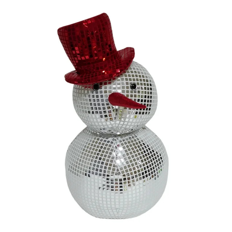 DISCO BALL SNOWMAN PLUSH | Walmart (US)