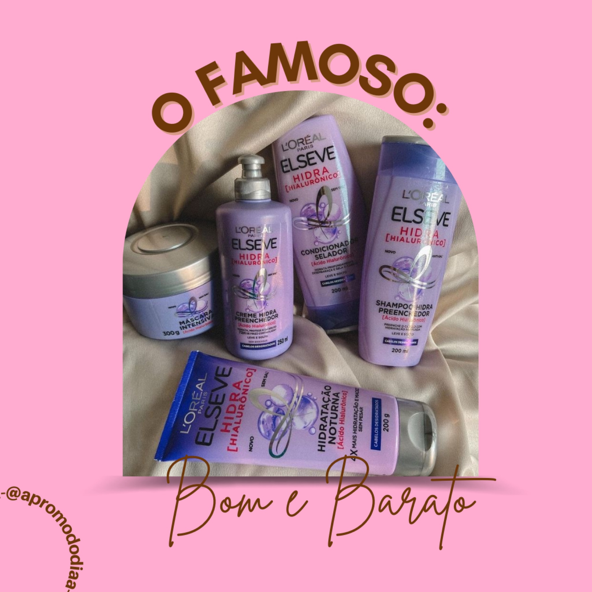 Quem aí não ama produtos com aquele precinho que cabe no bolso, mais que sejam bons de verdade.

Pois eu trago pra vocês esse kit da Elseve que é bom demais . 

Deixa meu cabelo com um brilho, uma maciez e sem falar no cheiro que fica o cabelo.

Sério são perfeitos demais.
Não fique sem os seus vá logo adquirir😍.

#LTKbrasil #LTKbeauty #LTKsalealert