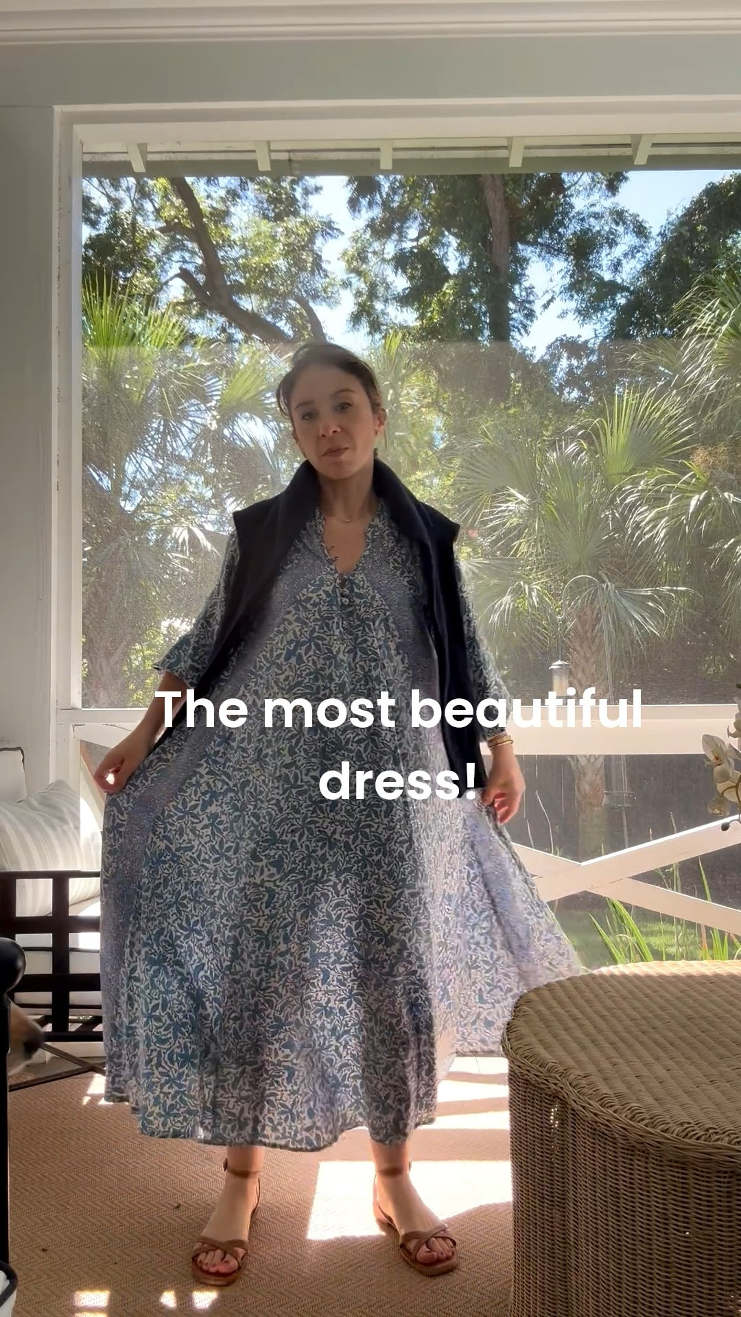 This silk Natalie Martin “Fiore Maxi” dress in the prettiest blue blockprint pattern gets me every time. New prints are always released and the swingy a-line shape is so flattering. The silk fabric elevates it beyond a typical cotton block print dress! 

#LTKPetite #LTKStyleTip #LTKShoeCrush