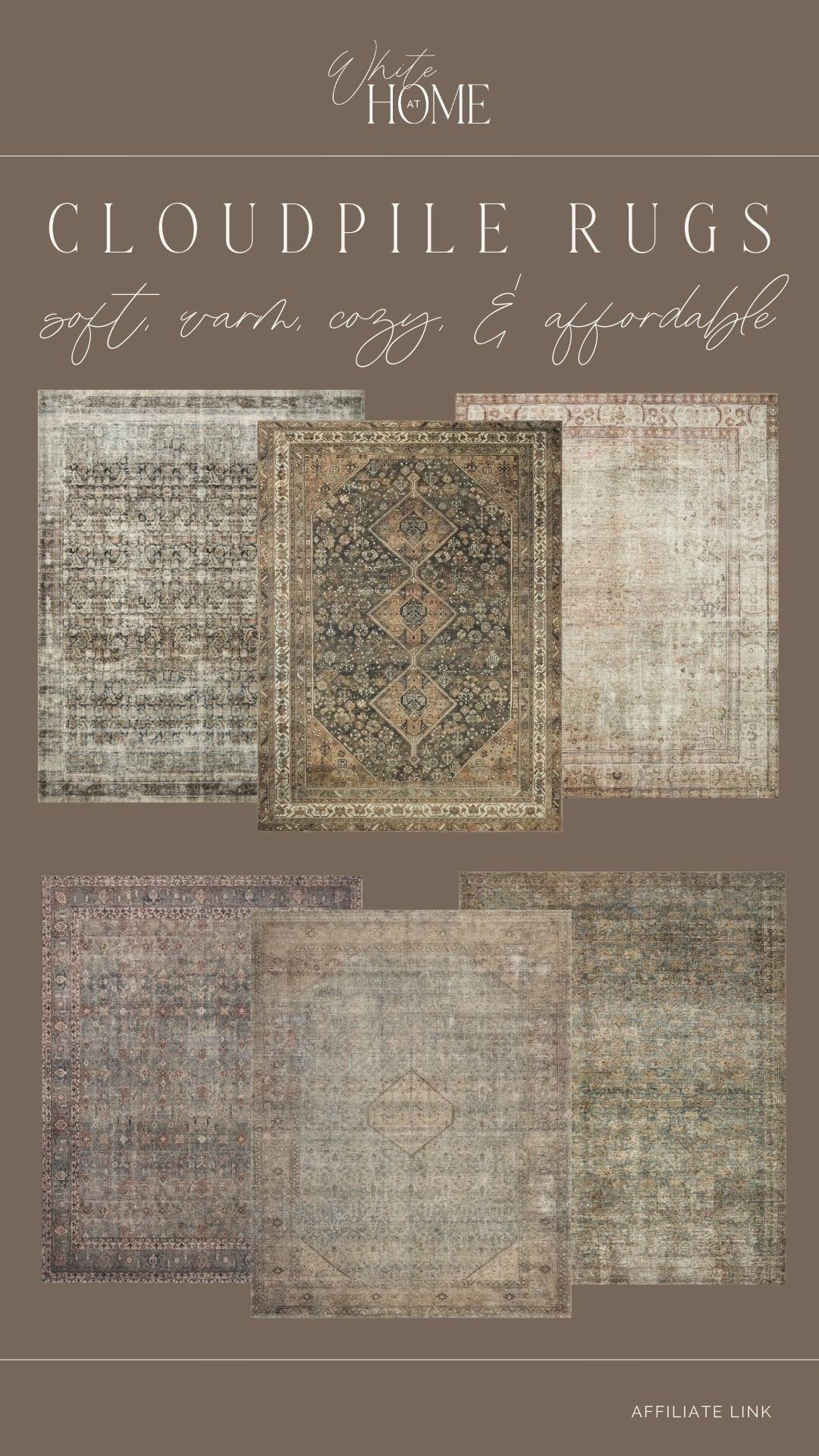 Cloudpile rugs are one of my favorites! The softness and warm texture of them, make them the perfect base for any bedroom or living space. I have rounded up some of my favorite printed cloudpile rugs that are very affordable and will add a vintage inspired touch to any room. 

#LTKHome #LTKSaleAlert