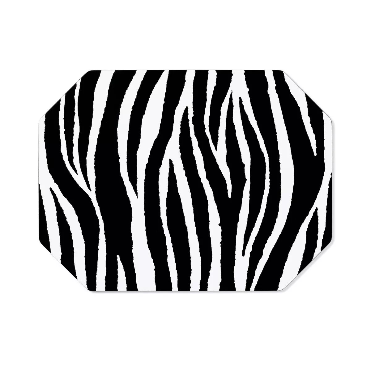 Black and White Zebra Cork Charger Placemat - DVF for Target | Target
