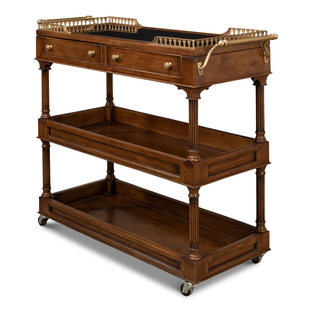 Capital Solid Wood Bar Cart | Wayfair North America