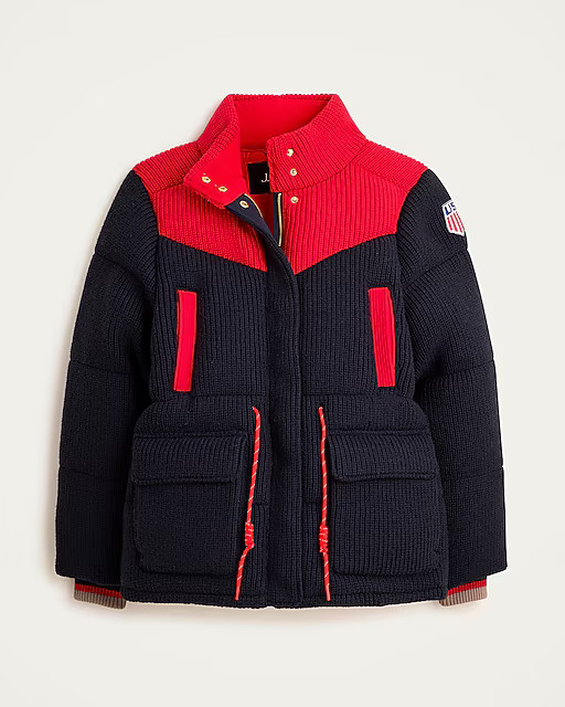 U.S. Ski & Snowboard by J.Crew sweater puffer jacket | J. Crew US