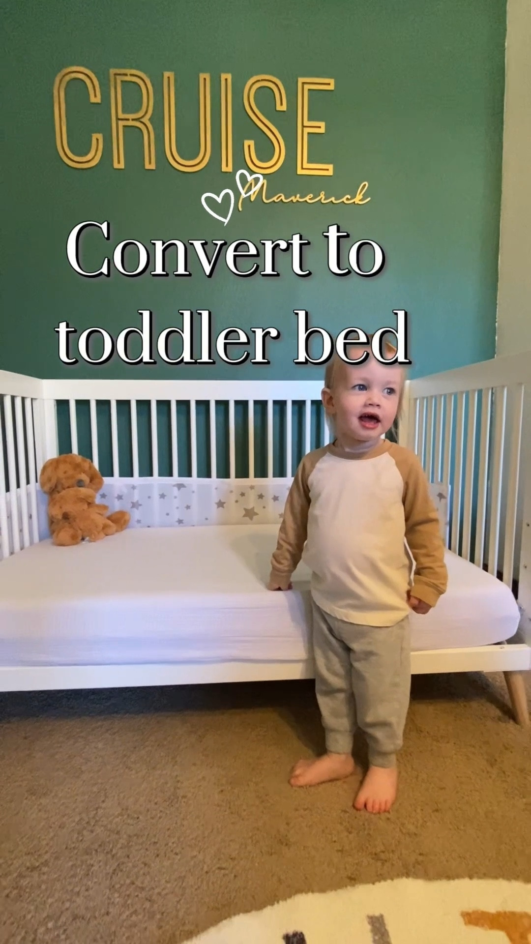 We love our convertible crib by Delta @Target and our breathable crib mattress and sheets from #newtonbaby

white crib
white convertible crib
breathable mattress 
breathable sheets
alphabet rug
nursery decor
toddler bed
custom name wall decor

#toddlerbed #toddlercrib #whitecrib #nurserydecor #breathablemattress

#LTKmomlife #LTKKids