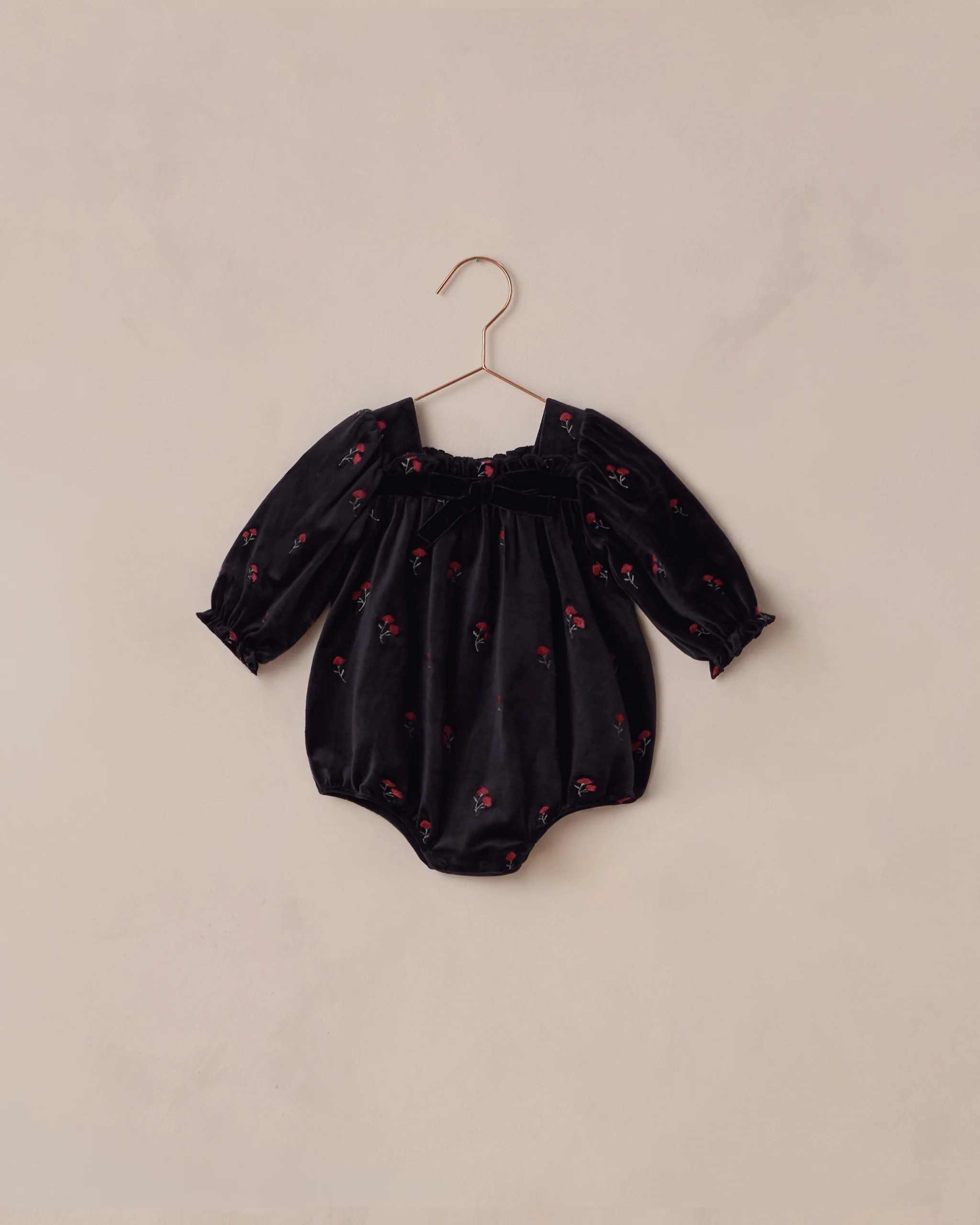 Annette Romper | Velvet Floral | Rylee + Cru