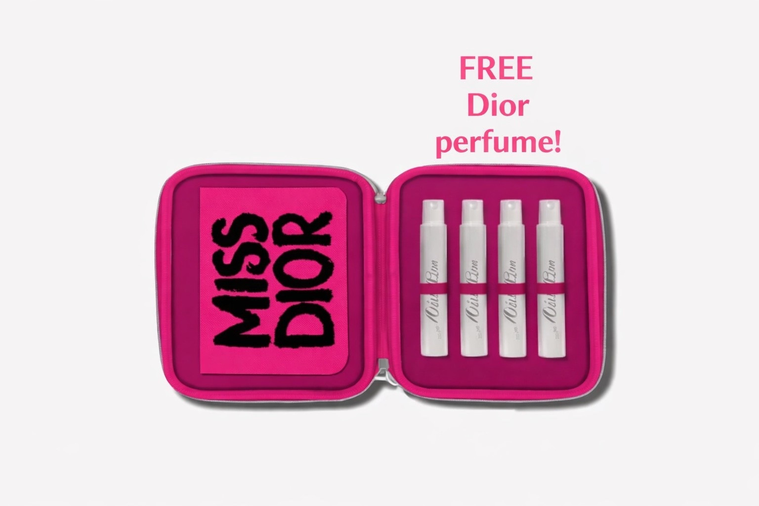 Receive a complimentary Miss Dior gift with a qualifying large-spray fragrance purchase. No code needed. Click a linked product to be directed to the correct website. 

#LTKBeauty #LTKTravel #LTKValentine