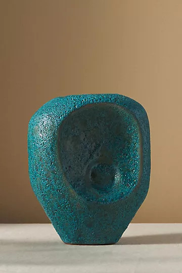 Sculptured Terracotta Vase | Anthropologie (US)