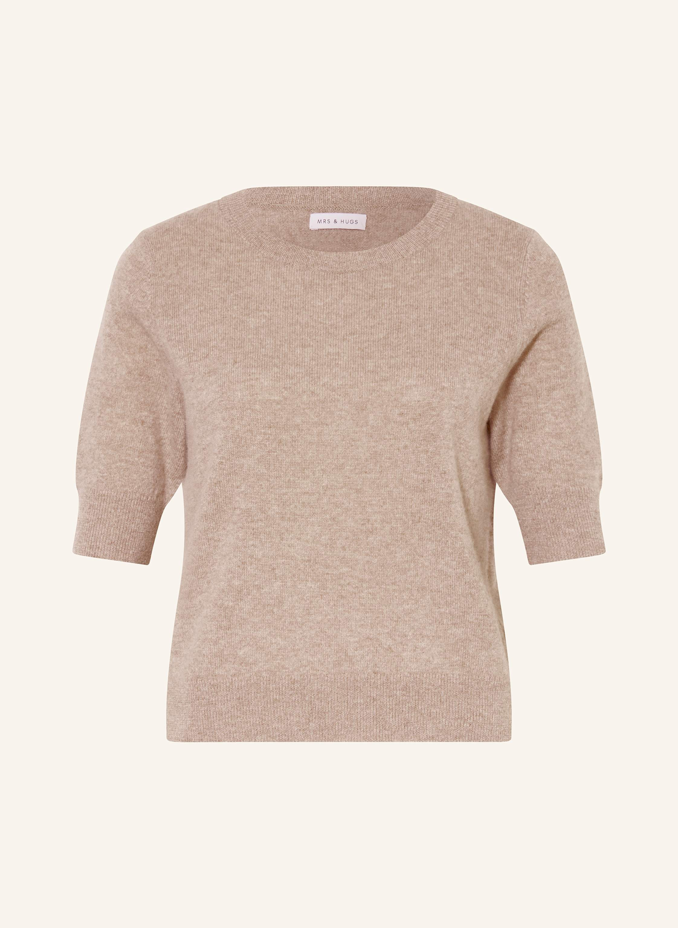 MRS & HUGS Strickshirt aus Cashmere in taupe | Breuninger (DACH)