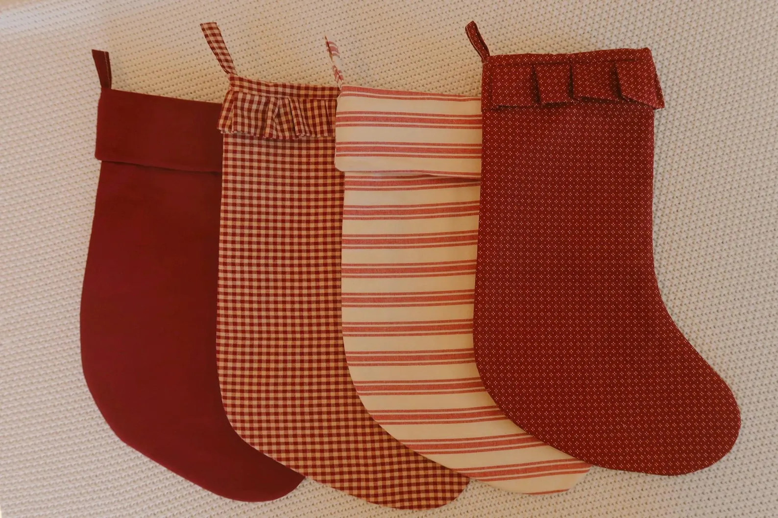 Christmas Stocking: Handmade USA, Family Stockings - Etsy | Etsy (US)