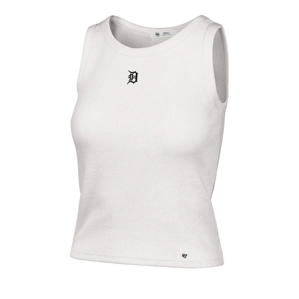 DETROIT TIGERS MICRO EMB '47 BABY RIB TANK WOMENS | '47Brand
