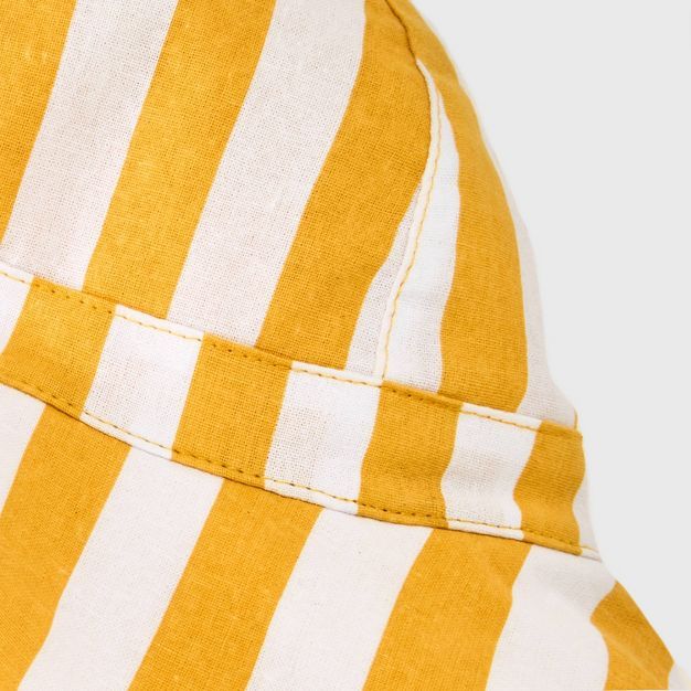 Baby Girls' Striped Bucket Hat - Cat & Jack™ Yellow | Target
