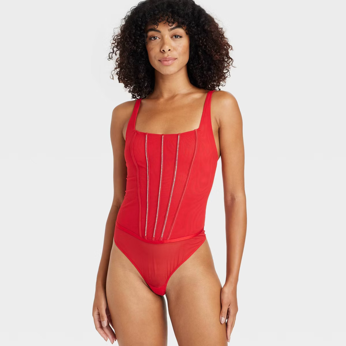 Women's Rhinestone Lingerie Bodysuit - Auden™ | Target