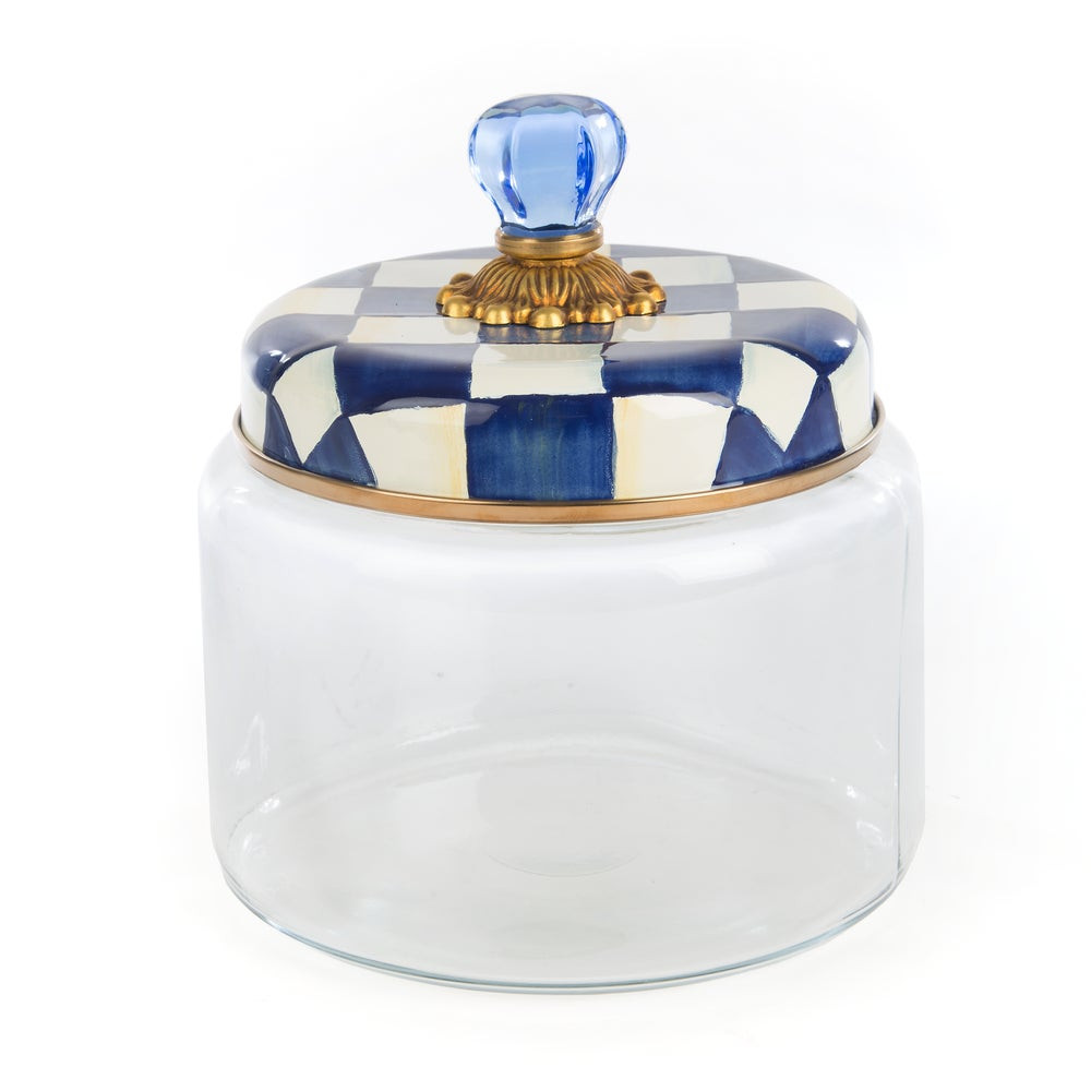 Royal Check Medium Kitchen Canister | MacKenzie-Childs