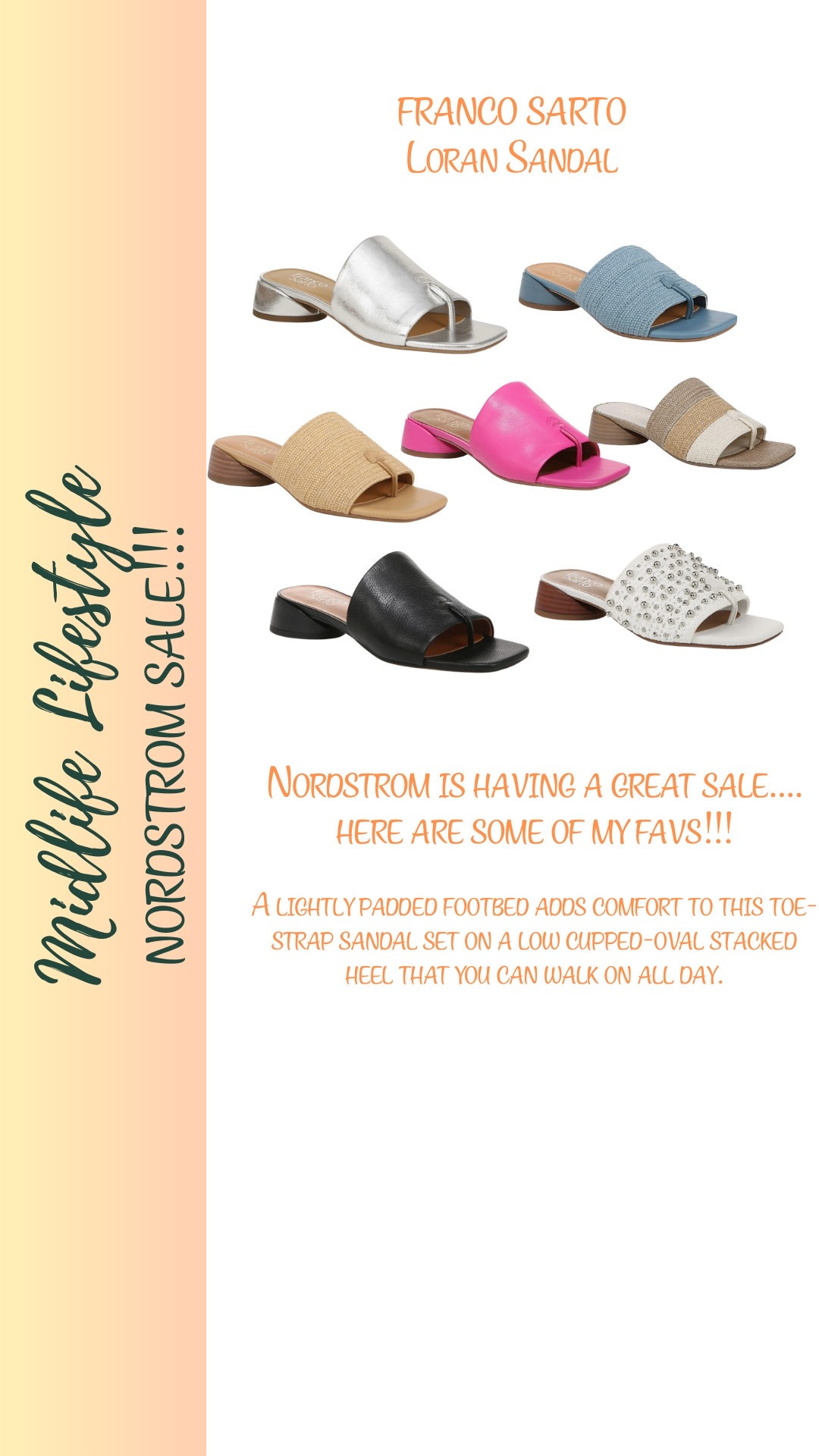 Step into spring and summer with the Franco Sarto Loran Sandal! Effortless, stylish, and perfect for all your warm-weather adventures. 🌞👡 

#FrancoSarto #SummerStyle #EffortlessChic

#LTKSaleAlert #LTKShoeCrush