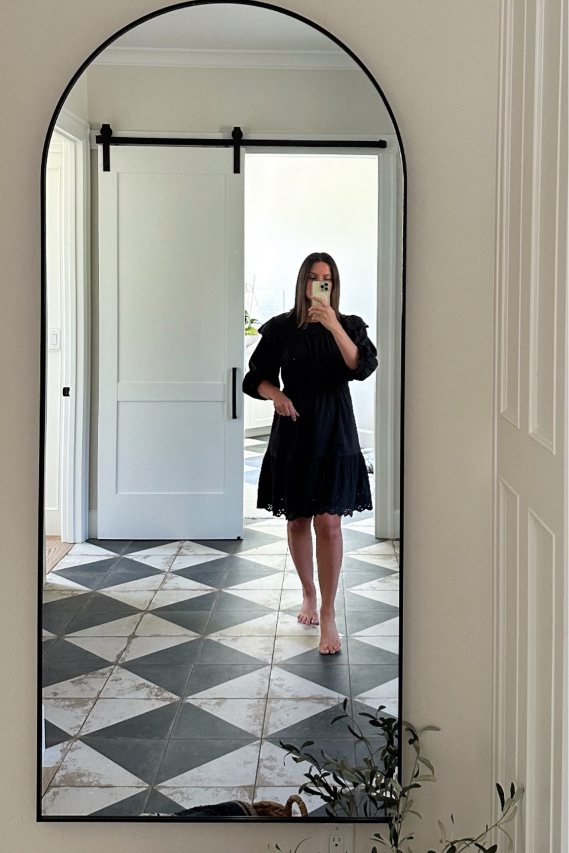 Mirror in our mod room and I love it perfect spot 
Always get a question from where I got it and decided to link it 🔗 

#LTKBeauty #LTKHome