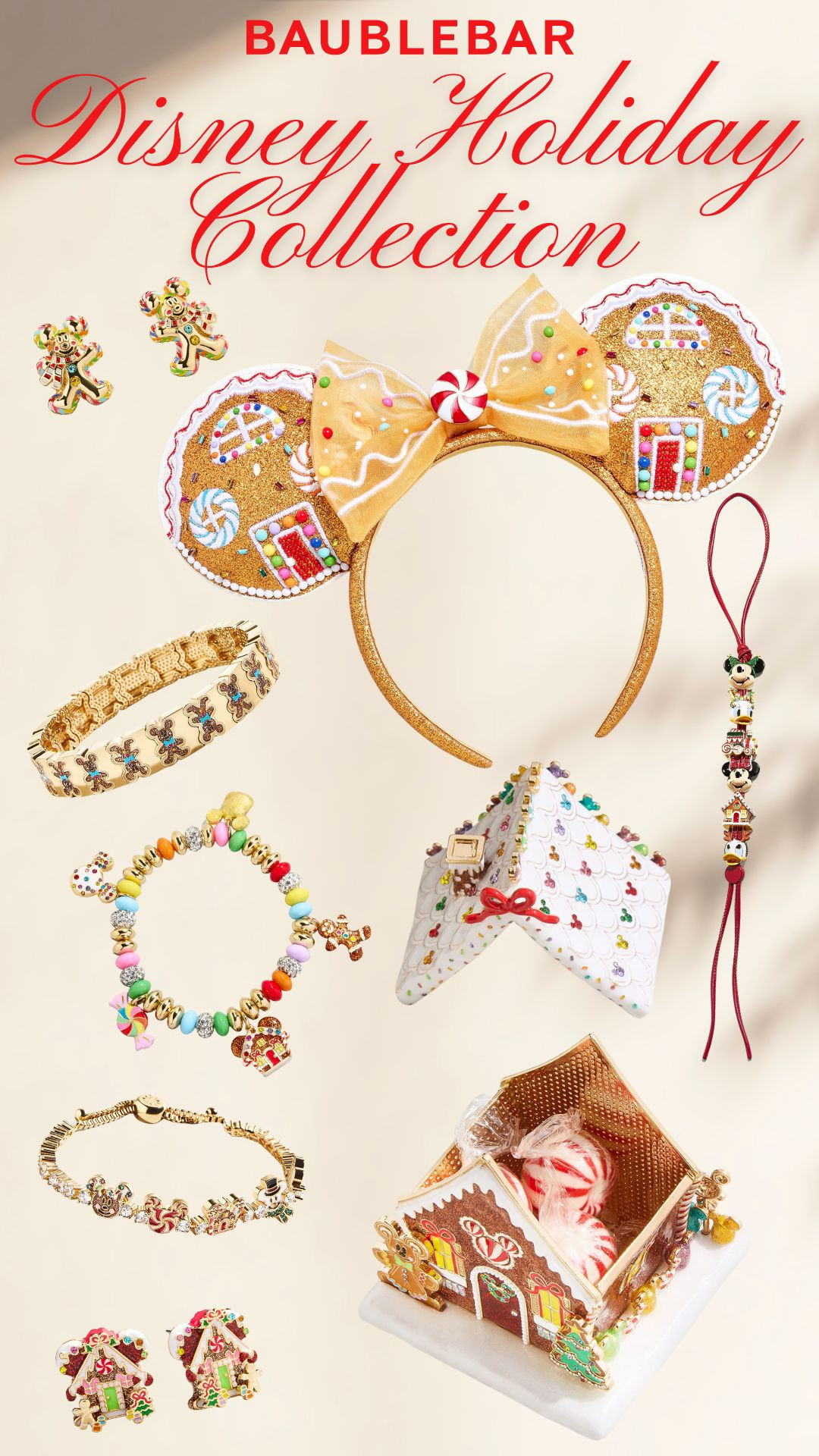 Celebrate the season Disney-style with the BaubleBar x Disney Holiday Collection! From gingerbread-inspired Mickey earrings to candy-colored bracelets and festive Minnie ears, these pieces bring the magic home for the holidays. Perfect for gifting or treating yourself to something merry and magical.

#LTKHoliday #LTKGiftGuide #LTKFindsUnder50