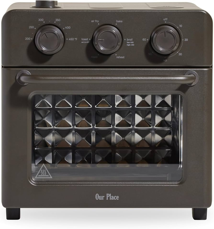 Our Place Wonder Oven | 6-in-1 Stainless Steel Air Fryer Toaster Oven Combo with Basket, Rack, Pa... | Amazon (US)