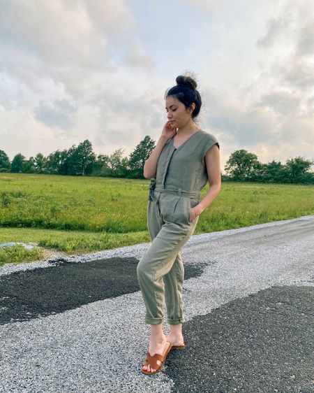 Summer ready in my new #reistor jumpsuit. // a d

This jumpsuit proves style and sustainability can go hand in hand, made of eco-friendly fabrics that are soft on the skin and comfortable to wear. Its lightweight material and versatility makes it easy to style up or down this season. 

Check out @shop.reistor to learn more about its sustainability vision and its up to 40% off sale this Memorial Day weekend.

You can shop this Evening Chai Jumpsuit in Dark Green on my LTK Shop. 

@shop.reistor @reistorlife #reistor #reistorlife #ThatSummerFeeling 

#LTKSaleAlert #LTKStyleTip #LTKFamily