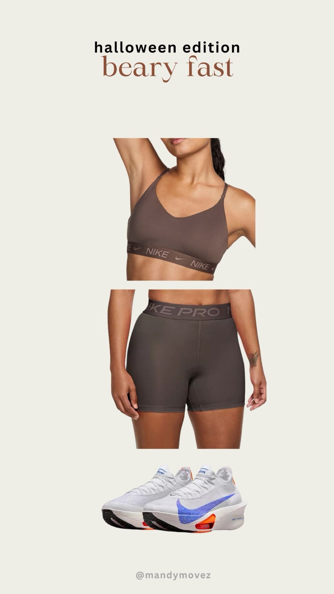 Race Halloween edition outfit: 🐻☕️🤎

#LTKHalloween #LTKFitness #LTKStyleTip