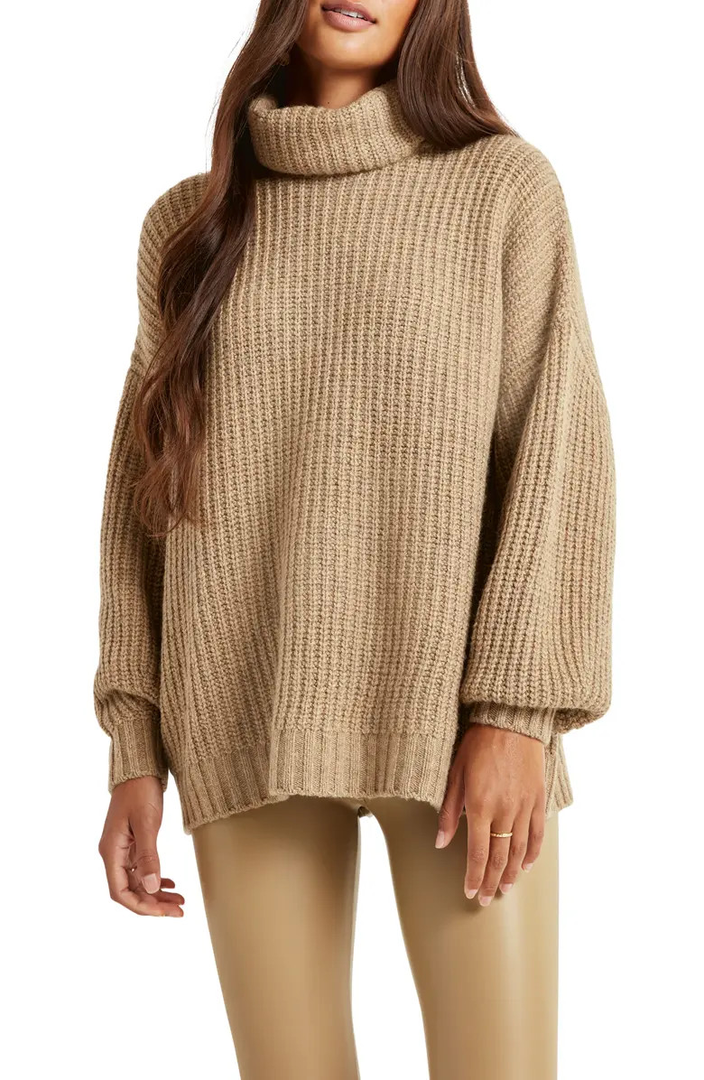 Splendid x Cella Jane Stripe Turtleneck Sweater | Nordstrom | Nordstrom
