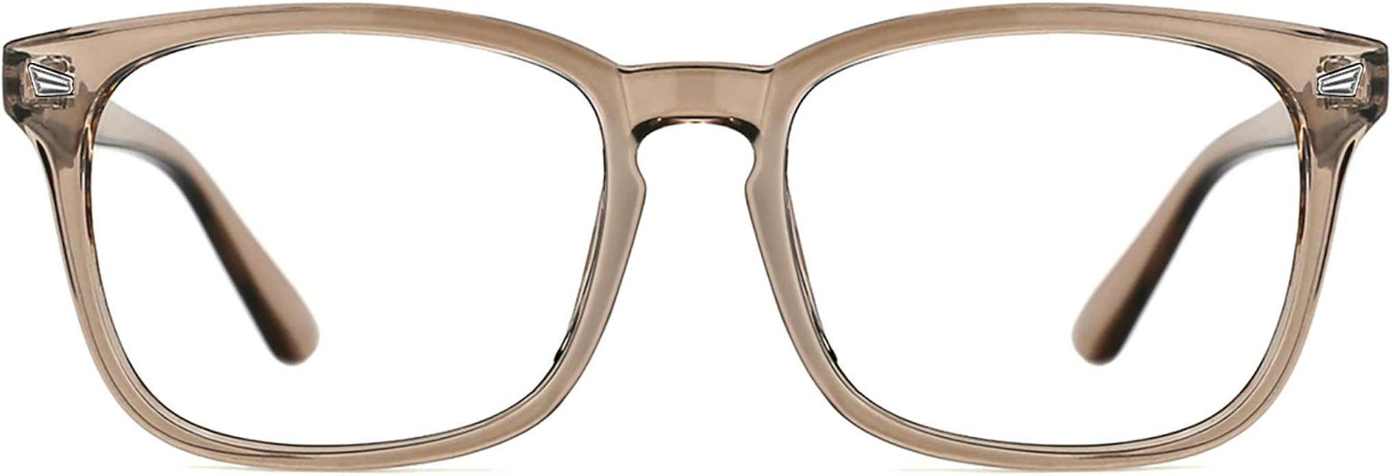 TIJN Blue Light Blocking Glasses for Women Men Clear Frame Square Nerd Eyeglasses Anti Blue Ray C... | Amazon (US)