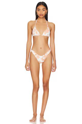 Maaji Balmy Reversible Bikini Top in Mehndi Hena from Revolve.com | Revolve Clothing (Global)