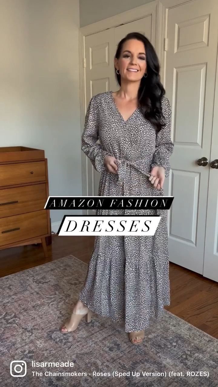 Fall family photos are in full force 🍂 We took ours super last minute this past weekend and it was memorable 🤪 I’ve rounded up a number of last minute dresses you can get your hands on the week of, including this beauty! Dress fits tts wearing s. I’m 5’3 for reference. Shop this dress and others by clicking the link in my bio 🫶🏼
.
.
.
#fallfamilyphotos #fallfashion #familyphotos #familyphoto #fallstyle #fallfamilypictures #nordstrom #familyphotography #womensfashion #womenstyle #wiw #lotd #falldresses #floralprint #reformationdress #whatiwore #flowydress #reels #reelsinstagram 

#LTKworkwear #LTKunder50