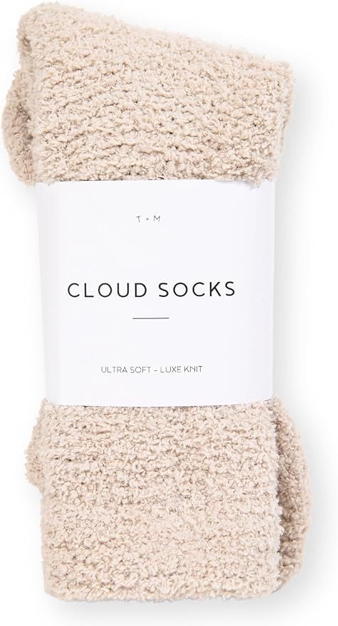 Unboxme Gifts Warm & Cozy Ultra-Luxe Cloud Sock for Women & Men - Super Soft Luxurious Fabric Sle... | Amazon (US)