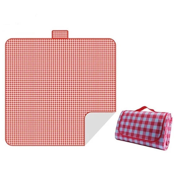 Waterproof Picnic Blanket 59x79In, Foldable Outdoor Mat with Carry Handle for Camping, Beach and ... | Walmart (US)