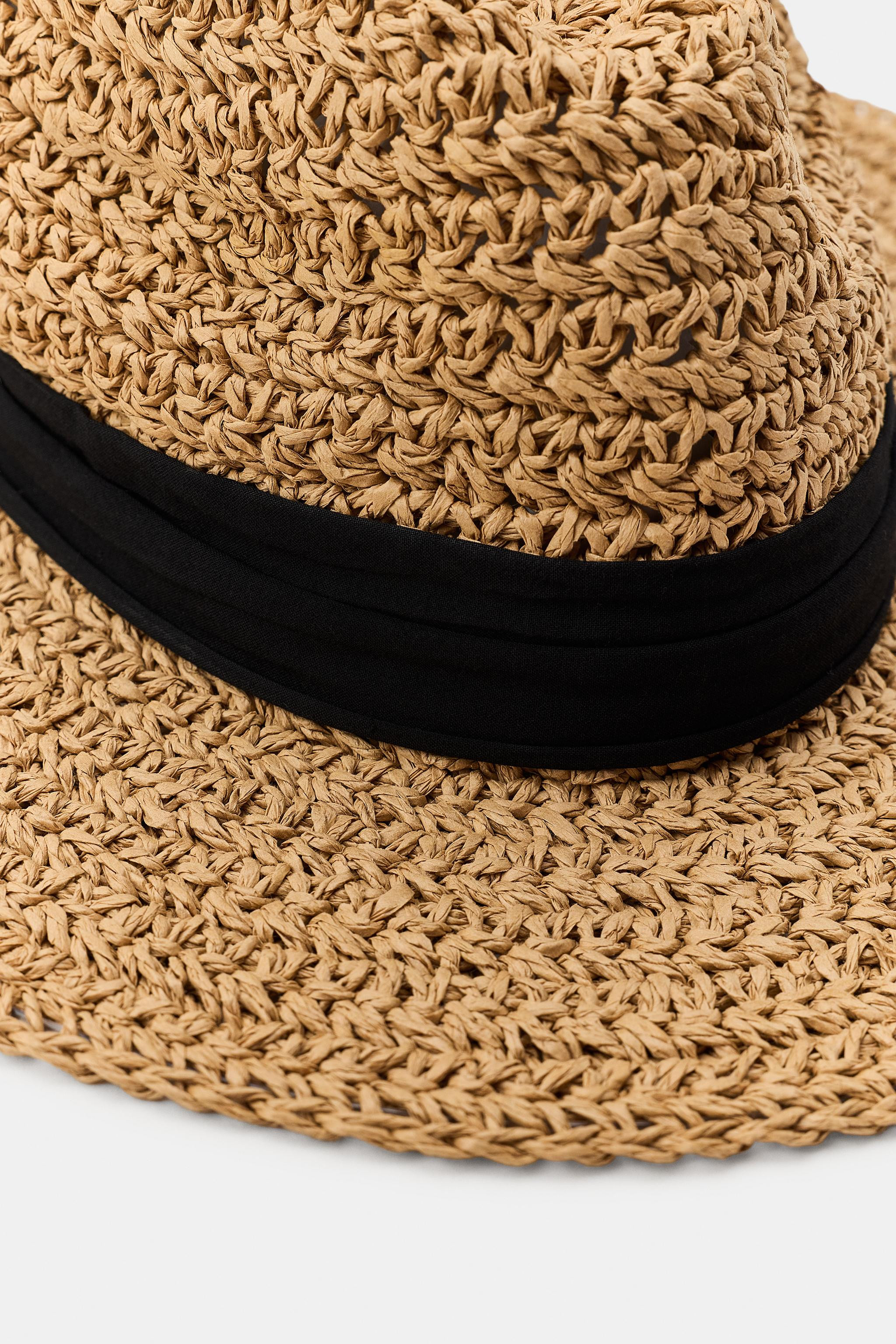 CONTRAST BAND HAT | Zara US