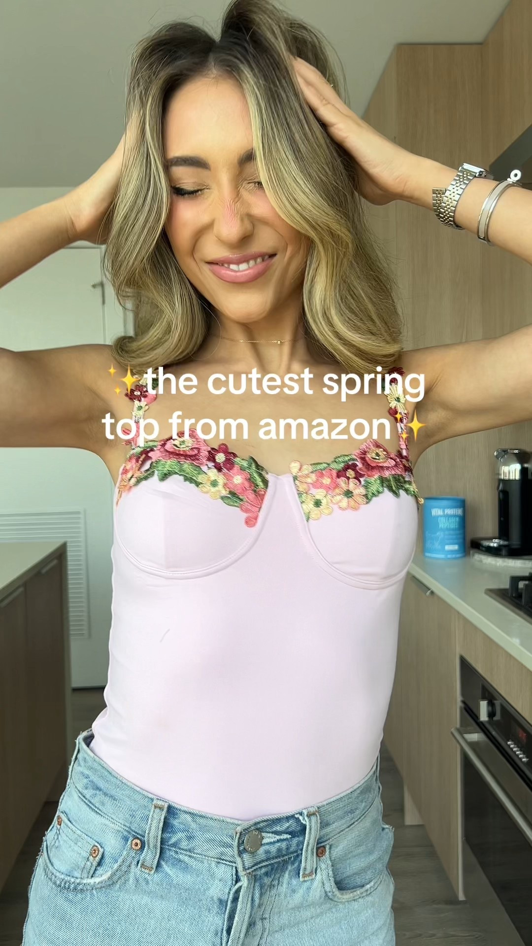 The cutest top from Amazon 

#LTKFindsUnder50 #LTKBeauty #LTKStyleTip