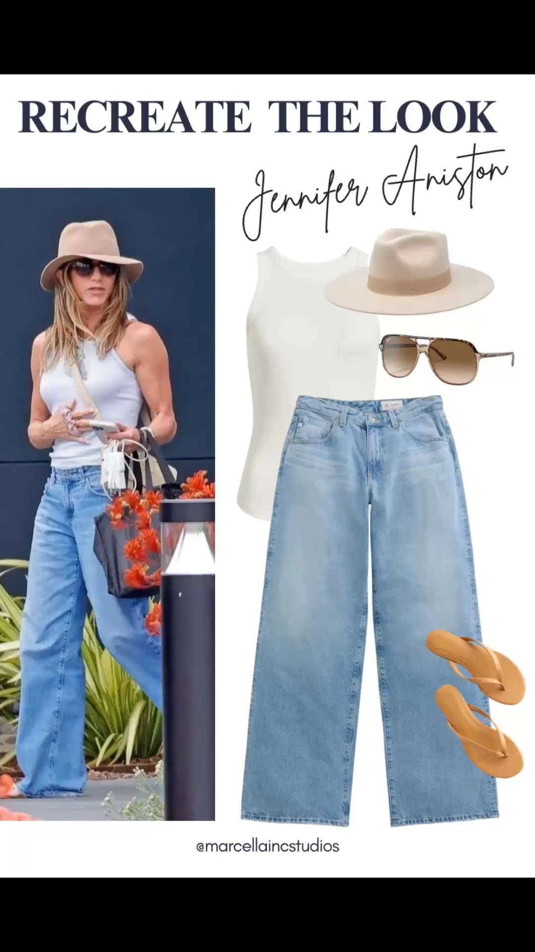 Jennifer Aniston recreate the look with her exact denim. :) #jenniferaniston #agoldejeans #agjeans #jenniferanistonootd

#LTKootd #LTKActive #LTKOver40