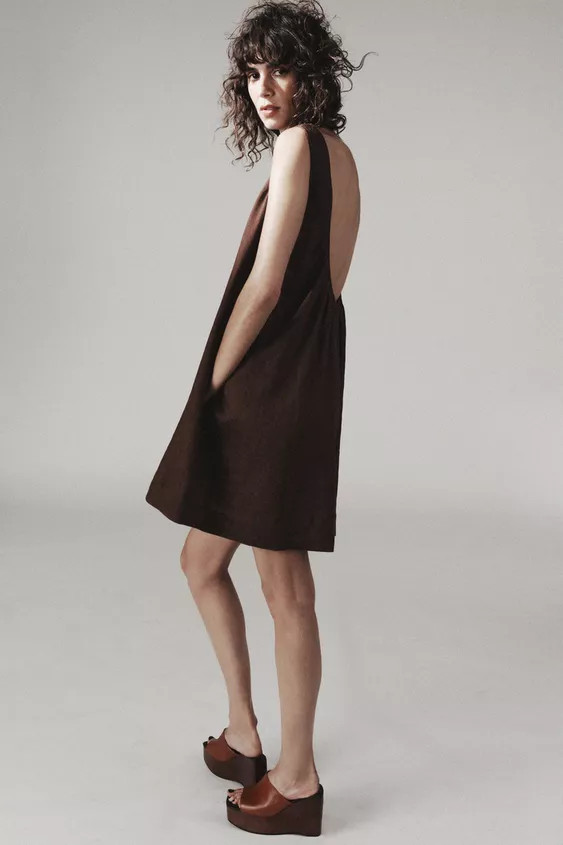 LEDER-KEILABSATZ | Zara DE