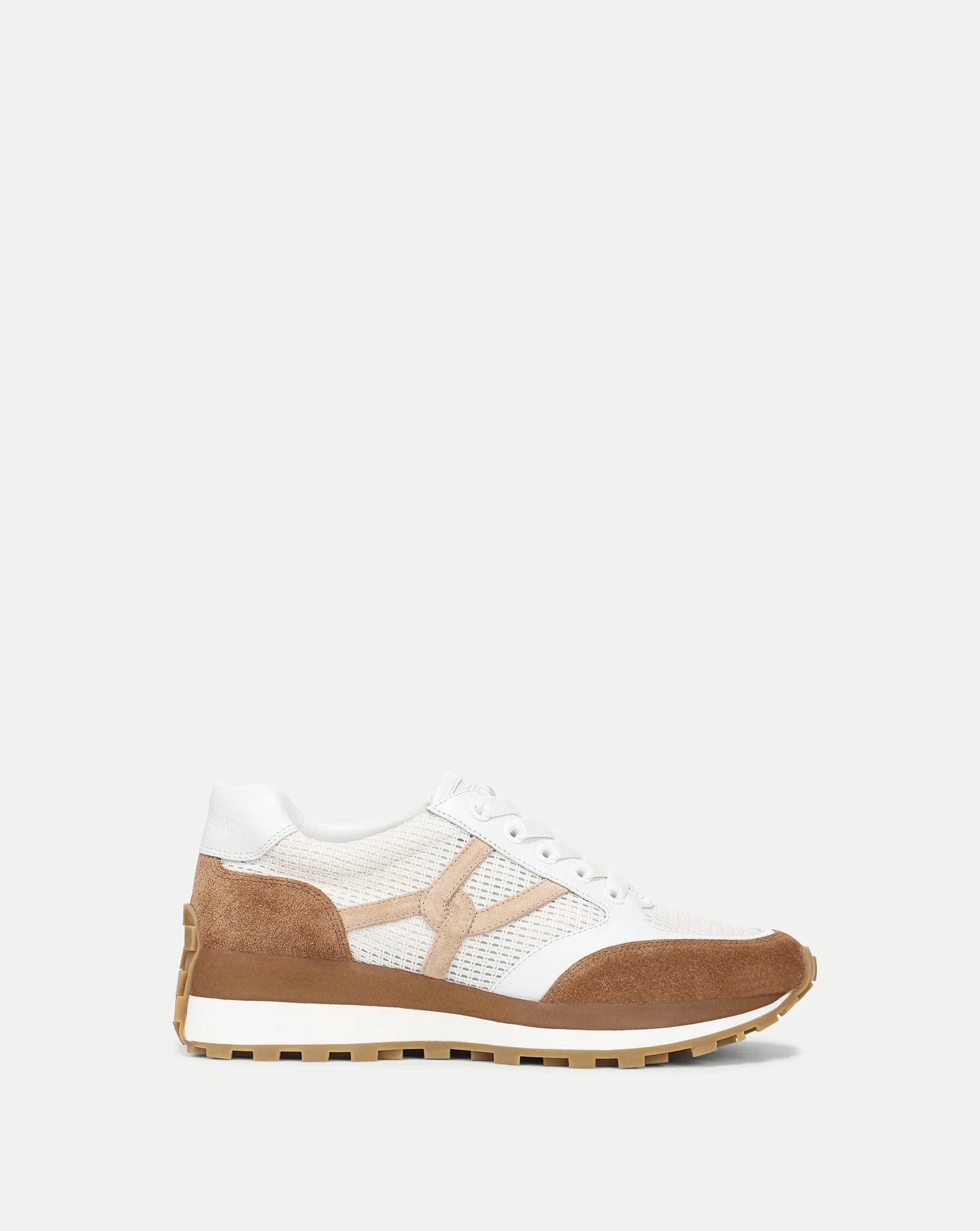 Veronica Beard Valentina Suede Sneaker Chestnut Lily | Veronica Beard