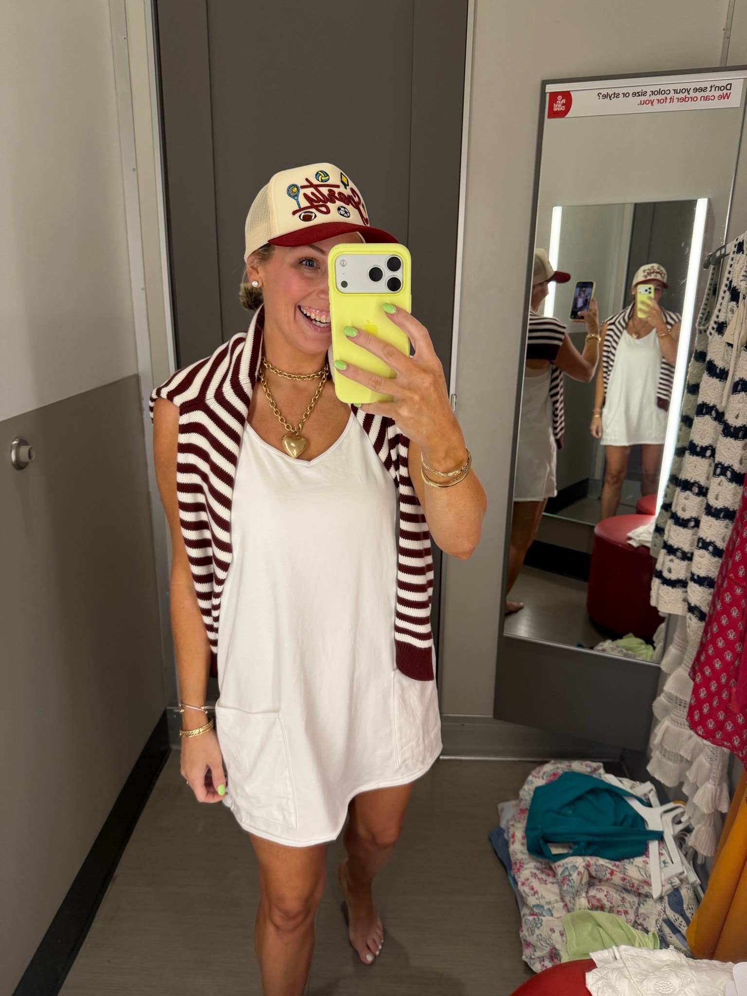 Fun sports mom look! Wearing small

#LTKPetite #LTKootd #LTKmomlife