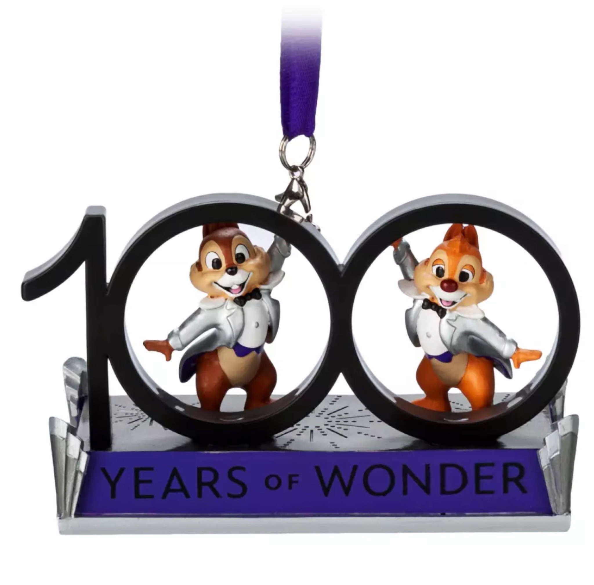 the cutest Chip and Dale ornament from the Disney 100 collection 

#LTKbump #LTKGiftGuide