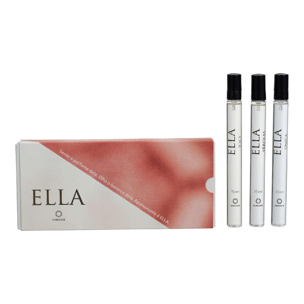 Kit Dia das Mães Ella Pockets 15ml - Loja Oficial Hinode | Maquiagem, Fragrâncias, Corpo e Banh... | Hinode (BR)